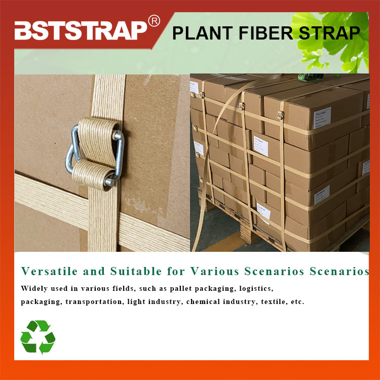 Plant Fiber Pallet Strapping