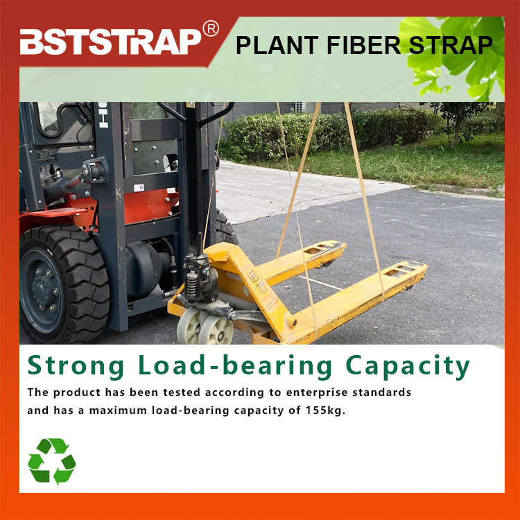 Plant Fiber Pallet Strapping